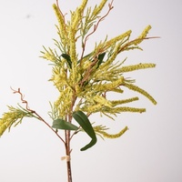 Branche de verdure artificielle très vendue pour arrangements floraux, idéale pour la décoration de fêtes et de la maison