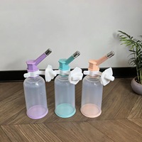 Distributeur d'eau automatique suspendu pour animaux de compagnie, corps en PP, bec en acier inoxydable pour cage de chat ou de chien, léchage doux pour une hydratation quotidienne