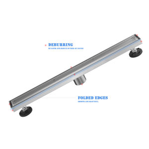 Insert de carrelage en acier inoxydable 304 Drain de douche pour le marché américain-<span class=keywords><strong>Série</strong></span> de largeur <span class=keywords><strong>70</strong></span> mm - Product Image 3