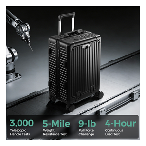 Valise à roulettes rigide résistante aux chocs avec ouverture frontale et port USB, idéale pour <span class=keywords><strong>les</strong></span> voyages d'affaires - Offre Spéciale - Product Image 6