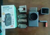 Hyri 4 In 1 Groentesnijder Multifunctionele Keukenaccessoires Milieuvriendelijke Kaas Aardappelrasp Chopper