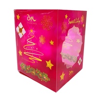 Boîtes d'emballage en plastique recyclé PET PP PVC transparentes personnalisées en gros pour crème pour les yeux cosmétique avec logo imprimé personnalisé