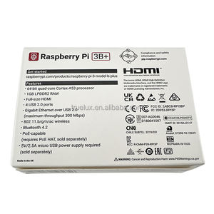 <span class=keywords><strong>Raspberry</strong></span> <span class=keywords><strong>Pi</strong></span> 3B + 3B Plus Placa de desarrollo, WiFi Element14 versión 1,4 GHz BCM2837B Original <span class=keywords><strong>Raspberry</strong></span> <span class=keywords><strong>Pi</strong></span> <span class=keywords><strong>3</strong></span> <span class=keywords><strong>Modelo</strong></span> <span class=keywords><strong>B</strong></span>, <span class=keywords><strong>modelo</strong></span> <span class=keywords><strong>B</strong></span> + <span class=keywords><strong>B</strong></span> Plus - Product Image 3