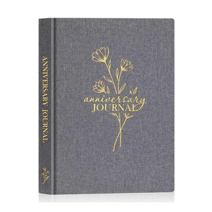 Tela de lino personalizada de tapa dura, planificador de boda, cuaderno, diario, impresión para el matrimonio - Product Image 1
