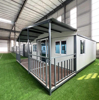 Bureau de chantier modulaire, bureau préfabriqué intégré en conteneur pour projet de construction