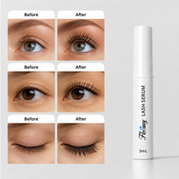 Sérum de croissance des cils en gros, sérum naturel pour des cils plus longs, plus fournis et plus épais, fournisseur OEM de marque privée, usine