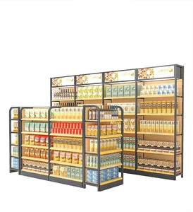Hiện đại cửa hàng bán lẻ Gondola Kệ hệ thống cửa hàng tạp hóa sử dụng siêu thị Kệ hiển thị kệ để bán - Product Image 3
