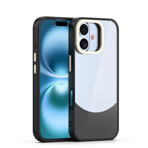 Carcasa de teléfono <span class=keywords><strong>SingStar</strong></span> a precio de fábrica para iPhone 17 TPU + acrílico dos en uno fundas de teléfono móvil transparentes - Product Image 2