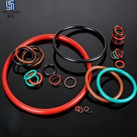 Joints toriques en silicone, EPDM, NBR, couleur personnalisée, non standard, étanches, en caoutchouc, pour pièces automobiles, industrielles, OEM, usage intensif