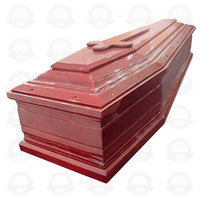 Ataúdes Funerarios de Madera Maciza Tallada de Estilo Europeo de Alta Calidad, Ecológicos, Biodegradables, con Color Personalizable, SDD TMALLWOOD 220