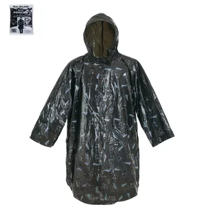 पीई डिस्पोजेबल रेनकोट बारिश जैकेट बारिश पोंचो बारिश पहनना