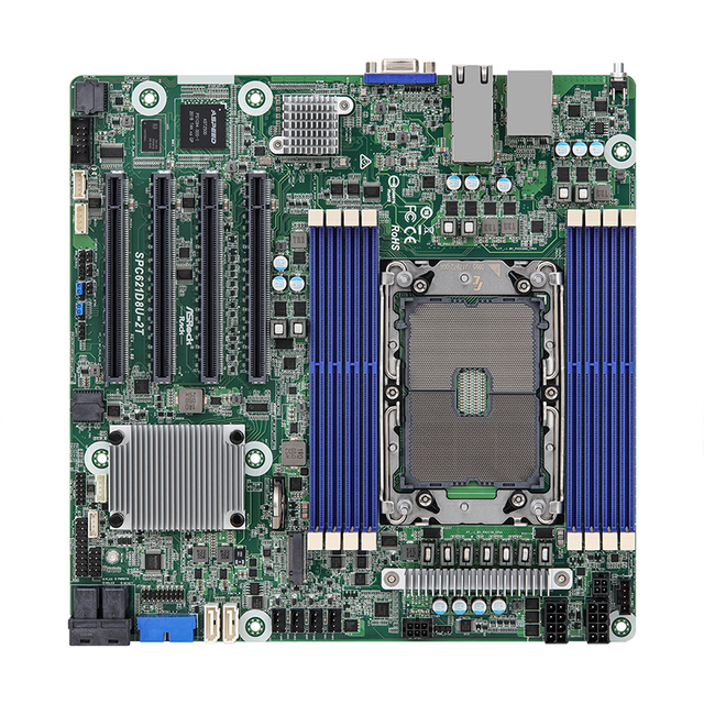 ASRock Rack SPC621D8U-2T Server Motherboard Supports Intel Xeon Scalable DDR4 RDIMM 8 DIMMs PCIe4.0 M.2 Dual 10GbE LAN IPMI