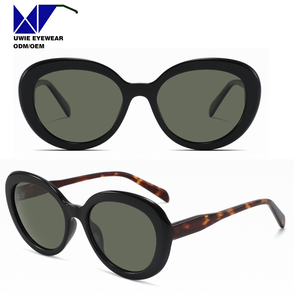 Gafas de Sol con Montura Completa de Acetato Ligero, Tamaño 52-18-146, Forma Ovalada, Logotipo de Color Personalizable, Lentes TAC UV400, las Mejores - Product Image 4