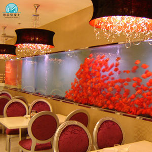 Nouveau design certifié, grand <span class=keywords><strong>aquarium</strong></span> cylindrique transparent de 300 gallons, support à vendre - Product Image 1