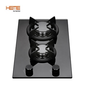 Built-In Installation and Tempered Glass Surface Material Gas Cooker <b>Stove</b> 2 Burner (PG3020BG-GCB) - Product Image 1