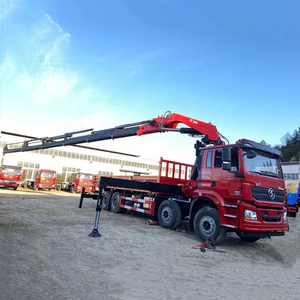 Grúa Articulada de Alto Rendimiento de 30, 35 y 40 Toneladas, Camión Shacman F3000 8x4 con Grúa Montada en Camión y Operación Hidráulica - Product Image 1
