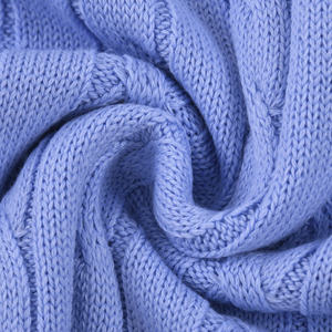 RL Ruff 秋冬女式长袖针织羊毛/棉防起球马克连帽扭纹毛衣韩版 - Product Image 6