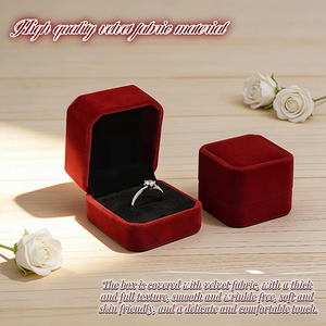 Customized High End Modern Circular Velvet Jewelry Packaging <b>Box</b> for <b>Rings</b> Necklaces Pendants Bracelets - Product Image 3