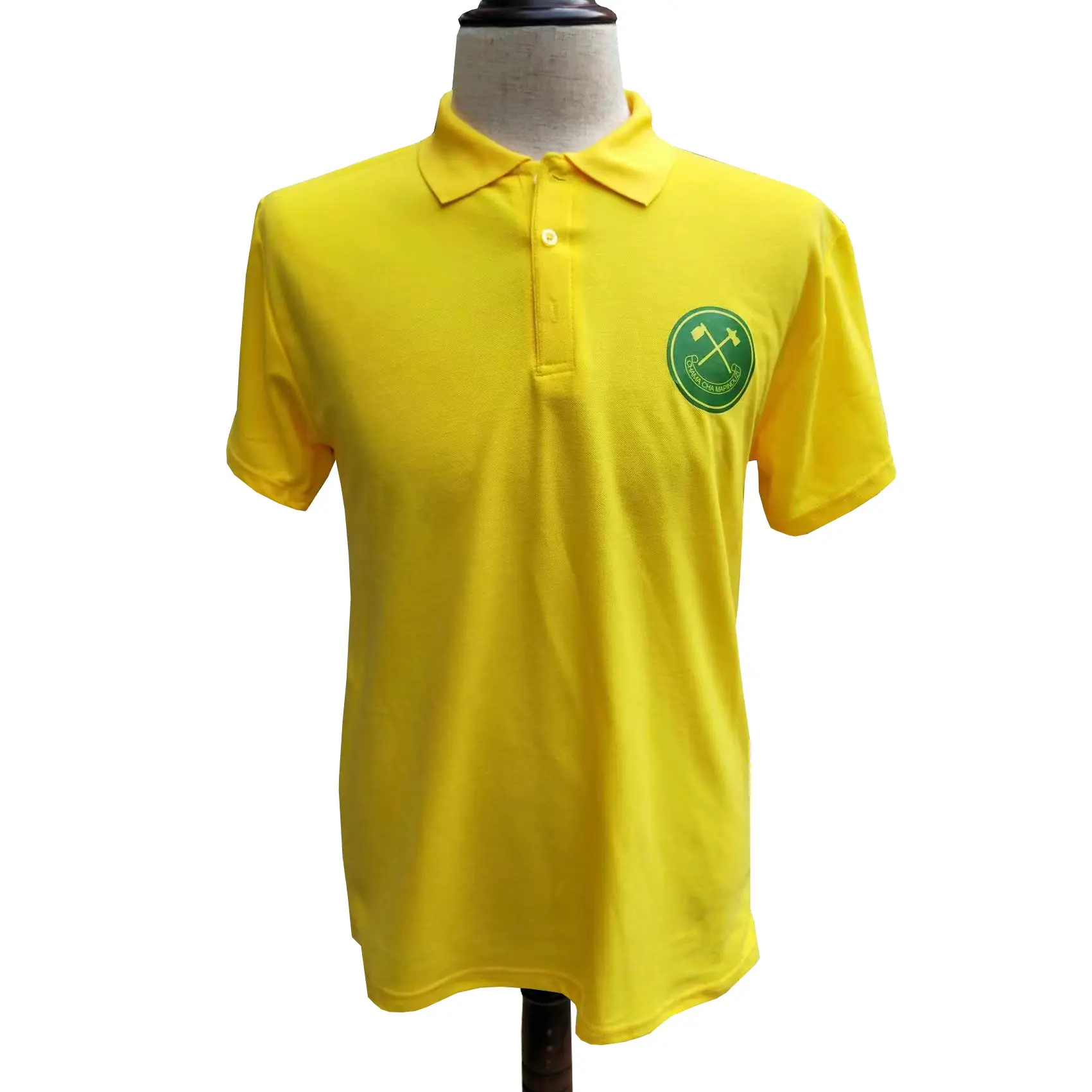 カスタムロゴスポーツポロシャツカスタムプリント100% コットンTシャツカラー付き高品質
