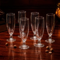 Verre à jus blanc de 464 ml, gobelet en verre transparent, verre à jus, fournitures pour restaurants, hôtels, cafés, bars et entreprises de restauration