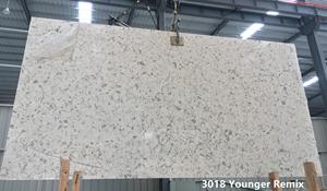 หินควอทซ์เทียมขนาด3.2ม. 1.6ม. แผ่นใหญ่สำหรับโรงแรม - Product Image 6