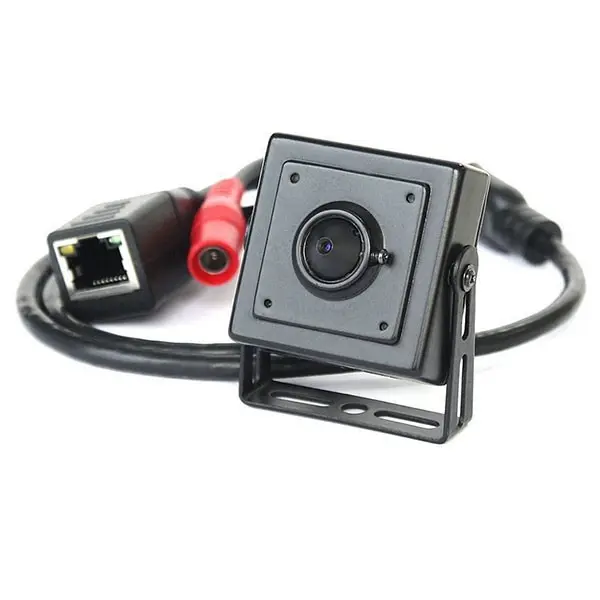 Top Quality Suporte Face Detecção 5MP Rede POE Metal Pinhole MIni Câmera CCTV IP Para ATM