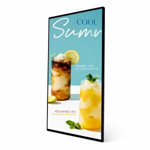Marco de Luz LED Super Delgado para Póster, Letrero Publicitario Colgante de Pared para Menú de Restaurante, Señalización de Alto Brillo - Product Image 1