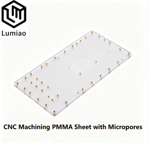 Servizio di Lavorazione CNC <span class=keywords><strong>per</strong></span> Copertura <span class=keywords><strong>Trasparente</strong></span> con Micropori in Lastra Acrilica PMMA - Product Image 1
