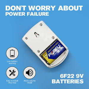 Alarme de fuite d'eau intelligente sans fil Wifi TUYA APP, étanche IP67 - Product Image 2