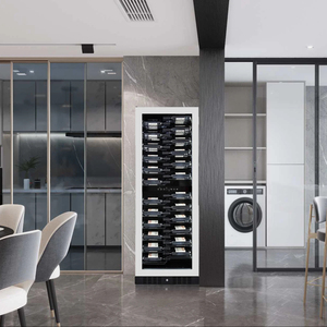 For 468L Stainless Steel Single-Zone Wine Cooler Refrigerator With Large Capacity Wine Cellar for Household Use Stainless Steel - Product Image 3