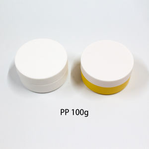 Récipient à beurre corporel à large bouche rechargeable personnalisé en gros PP 100g pots de crème givrée nue pot de soins de la peau en plastique - Product Image 4