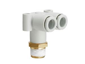 Conector Neumático Hidráulico en Codo SMC KQ2 de Unión Rápida para Tuberías - Product Image 1