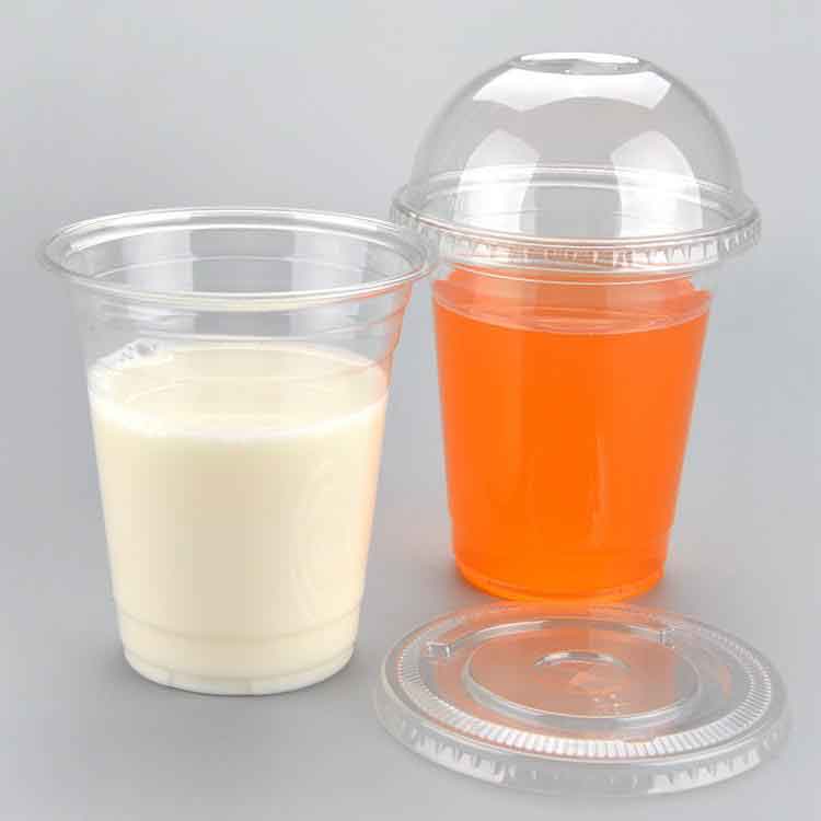Пластиковые чашки, 1 литр, 50 мл, прозрачные чашки для пудинга, чая и блюдец, питьевой держатель для краски, Одноразовая чашка для десертов с крышкой