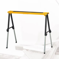 Table de travail pliante en métal durable pour le travail du bois, vente directe usine, rangement facile, disposition personnalisable, garantie 1 an