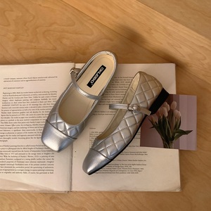 2026 New Styles Zapato De Trabajo Summer Square Toe Fashion Ladies Buckle Sandals Outsole Office Flat <strong>Shoes</strong> for Women - Product Image 6