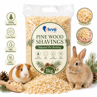 Fournisseur de copeaux de bois de pin en vrac pour litière animale, copeaux de bois 100% naturels, faible teneur en poussière, contrôle des odeurs, litière pour petits animaux