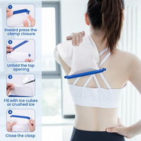 Sacs de glace rechargeables sur mesure avec fermeture à pince, résistants aux fuites, couverture souple, logo personnalisé pour hôpital, réutilisables, soulagement de la douleur, usage médical