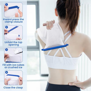 Özel boyut doldurulabilir buz torbaları sızdırmaz yumuşak kaplama hastane özel logo buz paketi tıbbi malzemeler - Product Image 6