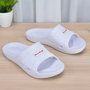 Sandal EVA cepat kering untuk wanita, sandal rumah lembut musim panas dengan sol lembut rumah geser wanita