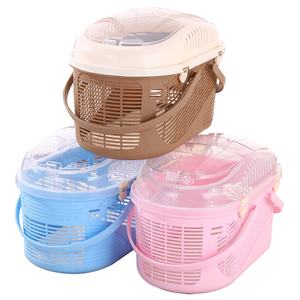 CHUUYU PET Venta directa de fábrica Fácil acceso Capazo de plástico Caja de aire <span class=keywords><strong>para</strong></span> perros pequeños y gatos Cesta transportadora de gatos - Product Image 5