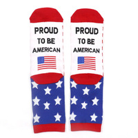 Chaussettes drôles avec drapeau américain, pour hommes et femmes, 4 juillet, étoile centrale et rayures, cadeaux patriotiques pour la fête de la liberté