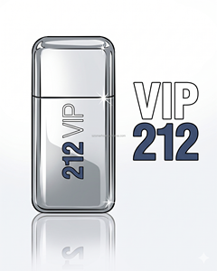 Pour Carolina Herrera 212 <span class=keywords><strong>VIP</strong></span> Homme 100ml – <span class=keywords><strong>Eau</strong></span> <span class=keywords><strong>de</strong></span> <span class=keywords><strong>Toilette</strong></span> Spray Longue Durée – Parfum Premium pour Homme - Product Image 2