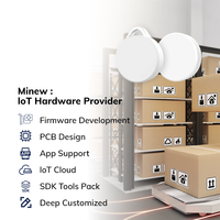 Etiqueta Beacon BLE Personalizada para Rastreo de Activos, con Chip Nórdico Programable para Posicionamiento en Interiores, Dispositivos Inteligentes Bluetooth