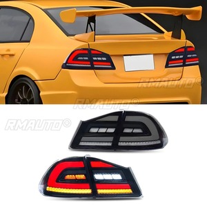 Pour Honda Civic 8ème génération FD2 FD3 2006-2011, feux de jour à LED, feux antibrouillard étanches, ensemble de feux arrière, kit carrosserie - Product Image 1