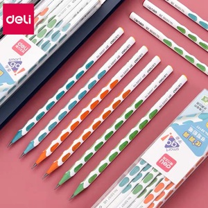 Deli Triangular Pencil 2B HB Exam Pencil For Elementary Students With Grip Design - Product Image 3