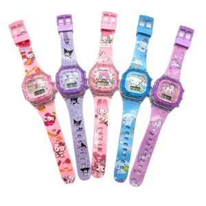 Orologio Elettronico in Plastica per Bambini con Luci e Musica, Design Cartone Animato, Ideale per Studenti delle Scuole Elementari e Premi per l'Asilo - Product Image 5
