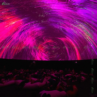 Tente d'événement de dôme de planétarium de projection géodésique 360 de conception unique pour la réception et les activités de salon commercial