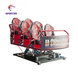 SportVR Ciencia Educación Pantalla grande Película Gafas 3D Plataforma dinámica Realidad virtual 5D 7D 6 asientos Equipo <span class=keywords><strong>de</strong></span> cine - Product Image 3