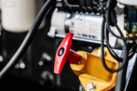 Groupe électrogène diesel de 370 kW à haute efficacité en veille, de qualité commerciale, pour l'extérieur avec démarrage automatique