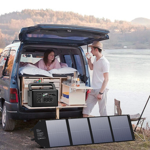 สถานีพลังงานแสงอาทิตย์ 1000W 729.6Wh LiFePO4 แบบพกพาสำหรับสำรองพลังงานฉุกเฉิน - Product Image 6